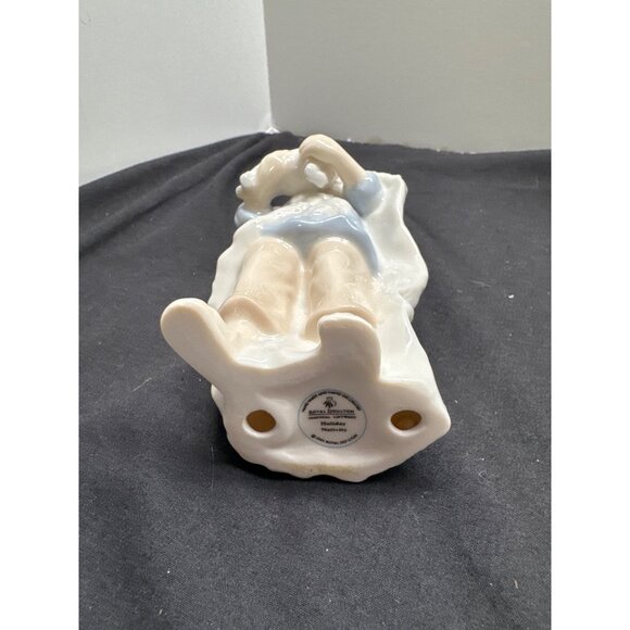 Royal Doulton 2005 Boy with Sheep Holiday Nativity Hand Painted NO Box - Picture 7 of 7